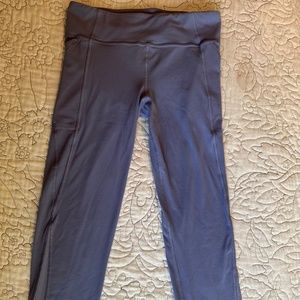 Athleta Girl Stash Your Treasures Mesh Capri  XXL/16, Tempest Violet